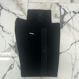 Michael Kors side rhinestones black pants 2